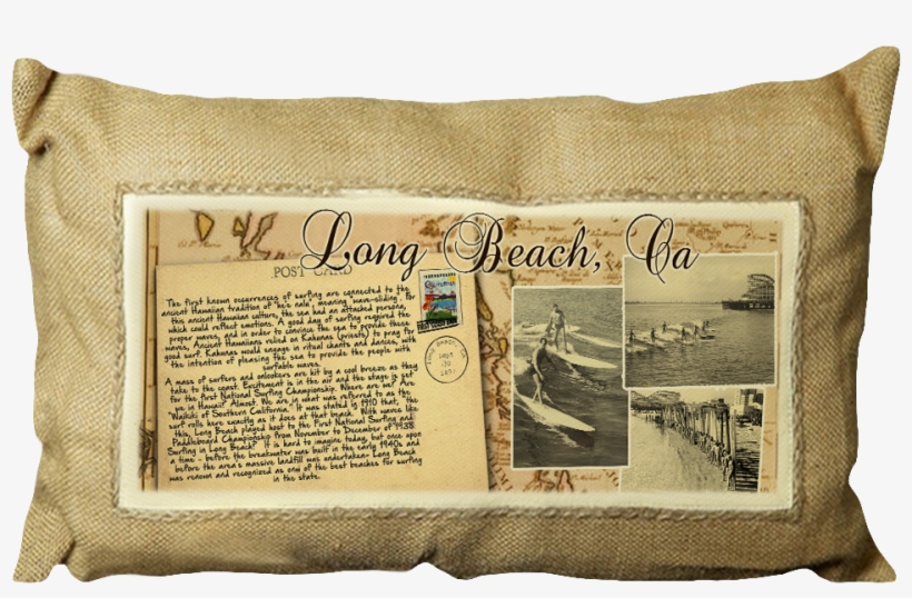 Hcush 0260 Jute Rectangular Cushion - Cushion, transparent png #801445