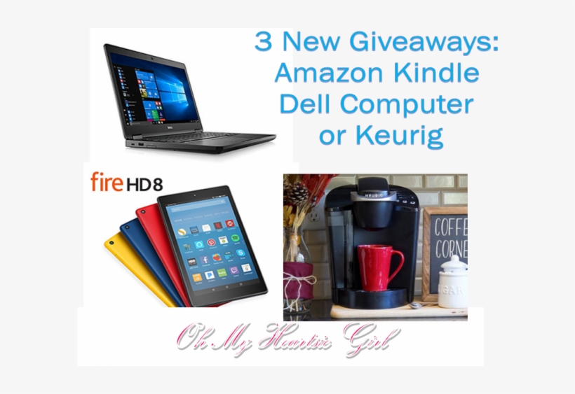3 New Giveaways Amazon Kindle - Keurig Coffee Espresso Maker Machine K Cup Single Serve, transparent png #801472