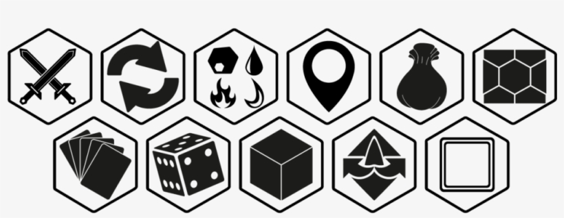 Board Game Library Tags - Board Game Symbols, transparent png #801615