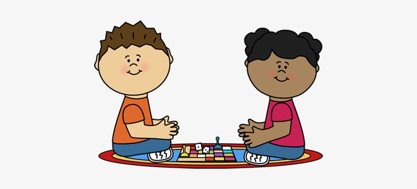 Svg Royalty Free Library Kids Playing Board Games - Play Board Games  Clipart - Free Transparent PNG Download - PNGkey