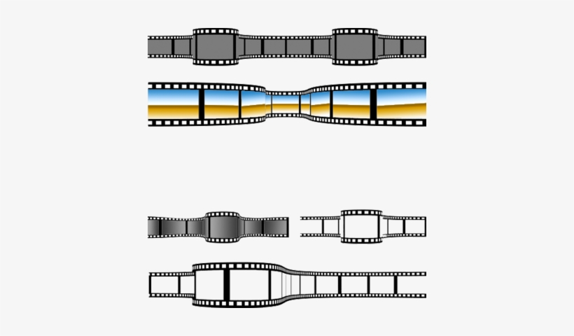 Movie Film Strip Psd - Film, transparent png #801945