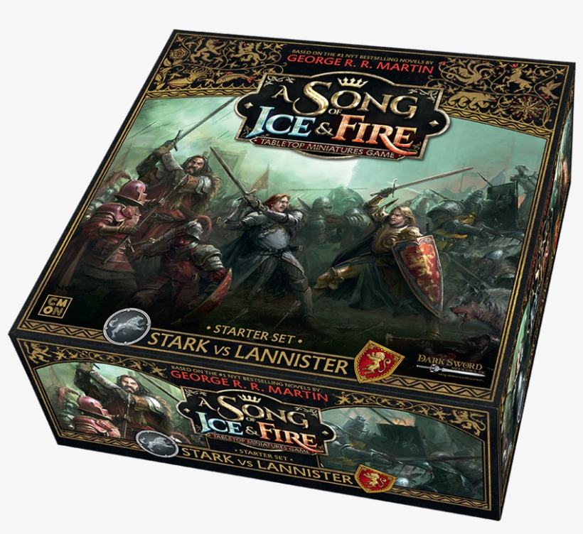 A Song Of Ice And Fire Game - Song Of Ice & Fire: Stark Vs Lannister Starter, transparent png #802017
