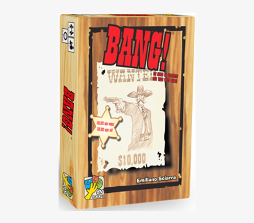 4th Edition Card Game - Bang Bang Board Game, transparent png #802087