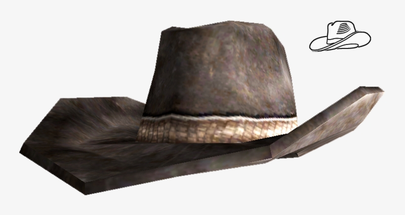 Sheriffs Hat - Fallout New Vegas Sheriff Hat, transparent png #802152