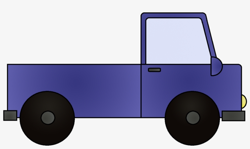 Fed Ex Clipart Transport Truck - Cartoon Truck Transparent Background, transparent png #802333