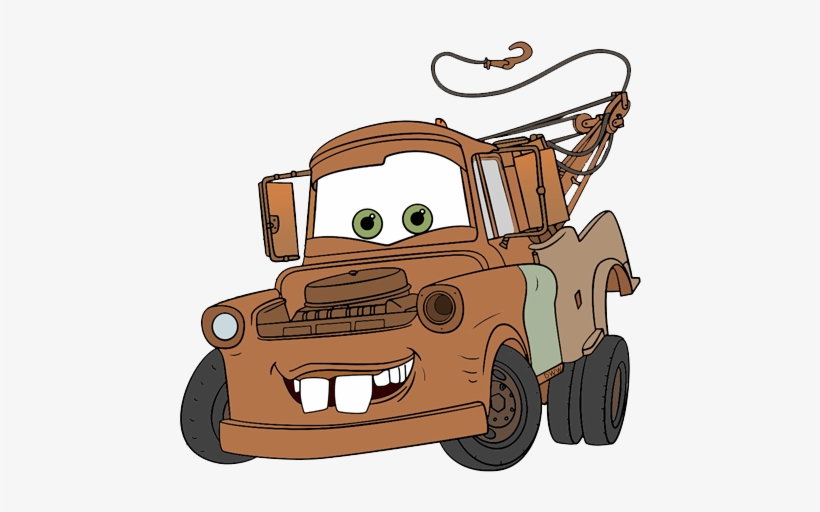 Disney Pixar's Cars Clip Art - Tow Mater Clip Art, transparent png #802501