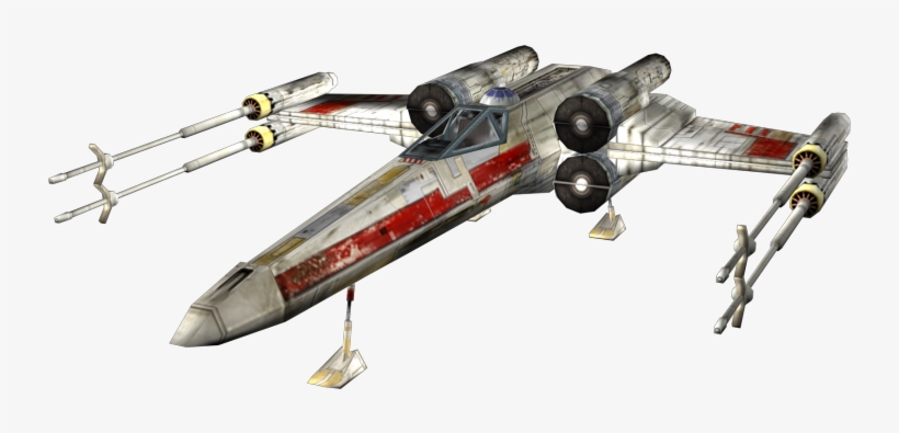 Download Zip Archive - Battlefront X Wing Model, transparent png #802939