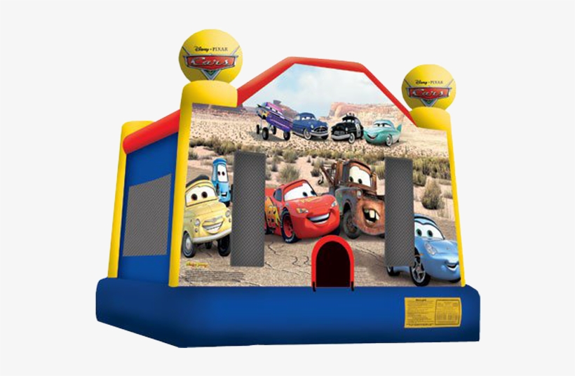 Disney's Cars Bounce House Rental - Lightning Mcqueen Bounce House, transparent png #802941