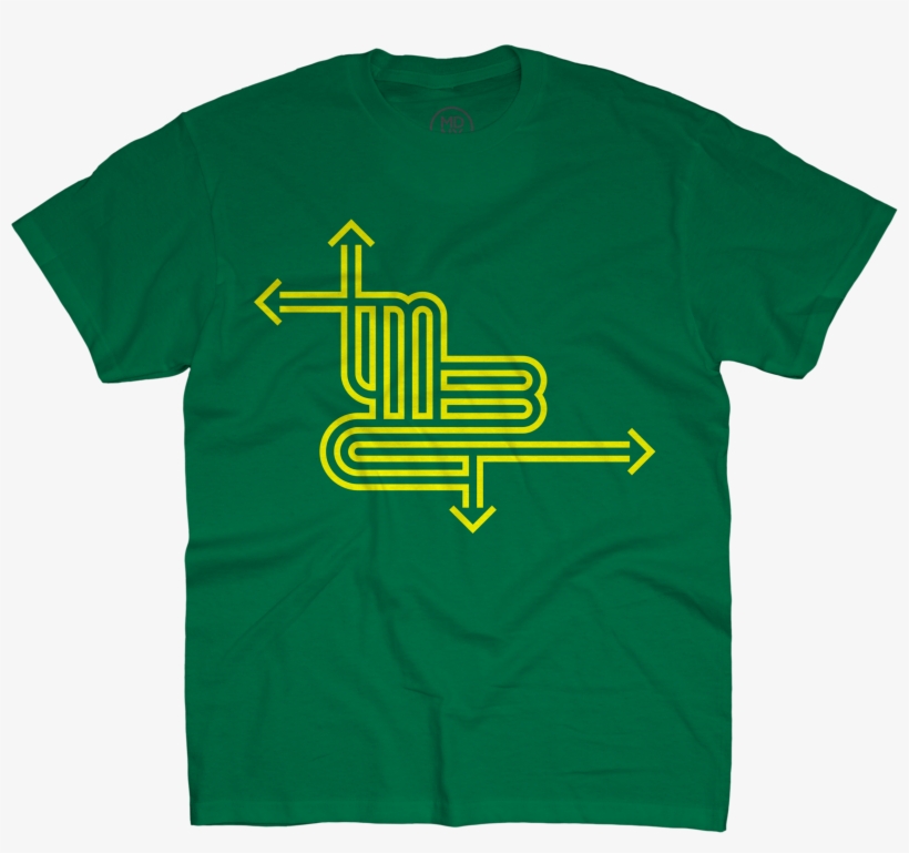 Arrow Logo On Kelly Green T-shirt - Active Shirt, transparent png #802988