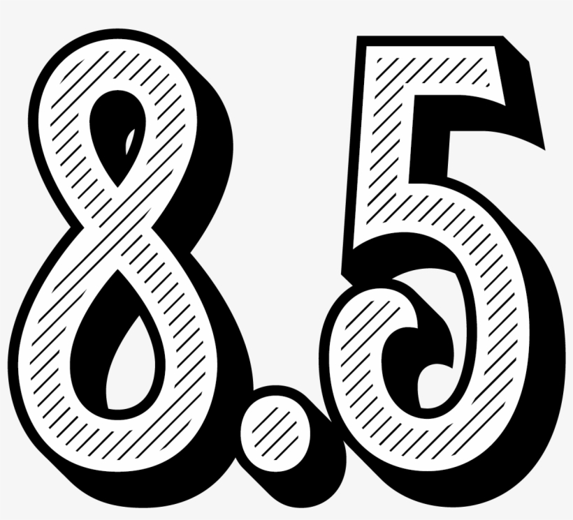 8 - - Number, transparent png #803202