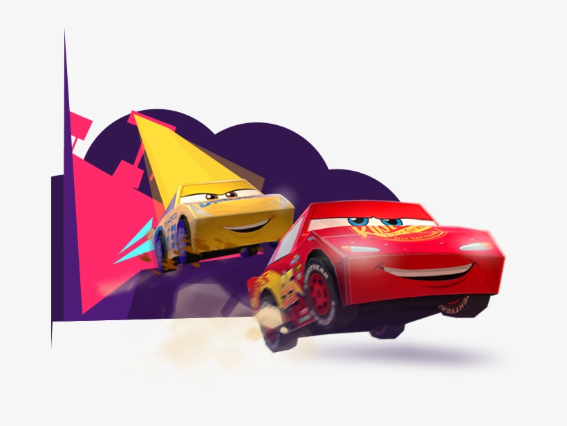 Disney Cubes Play - Sports Car, transparent png #803205