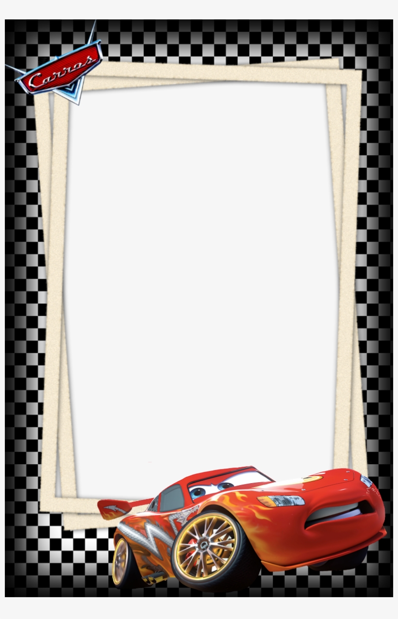 Disney Cars Frame Png - Cars Borders And Frames, transparent png #803254