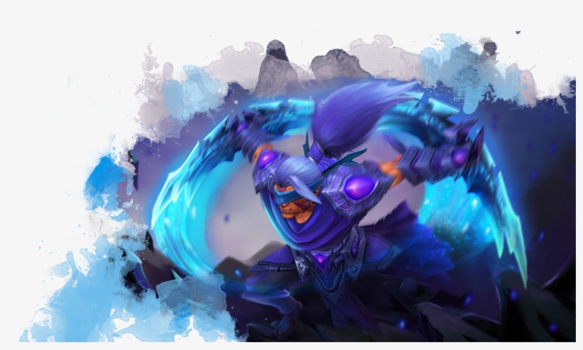 Anti Mage Dota2 - Guilt Of The Survivor Loading Screen, transparent png #803471