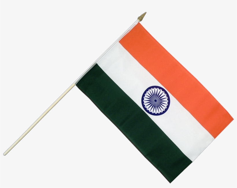 Indian Flag With Stick Png Hd Best Picture Of Imagesco - Small Flag Of India, transparent png #803494