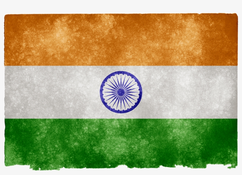 India Grunge Flag Png Image - India Grunge Flag, transparent png #803549