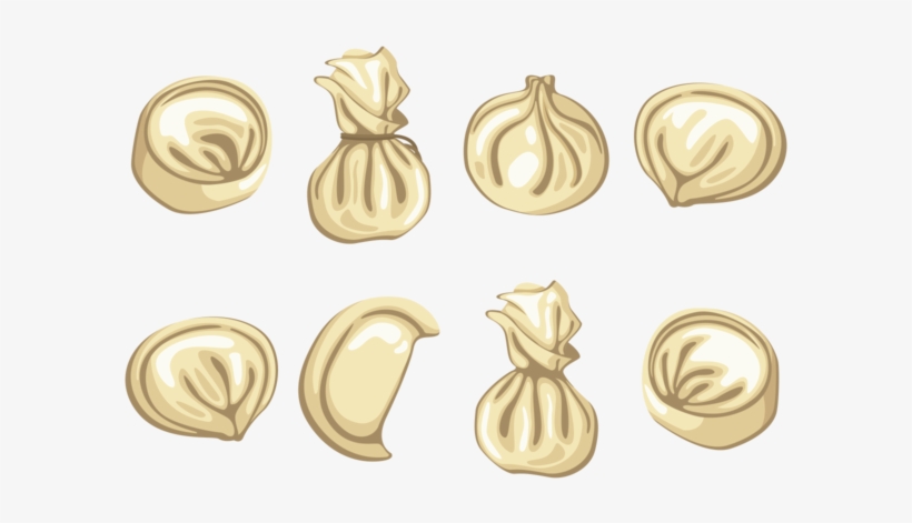 Dumplings Icons Vector - Icon, transparent png #803592