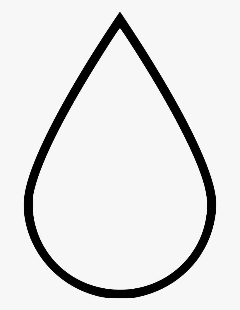 Rain Drop - - Rain Drop Png Black And White - Free Transparent PNG ...