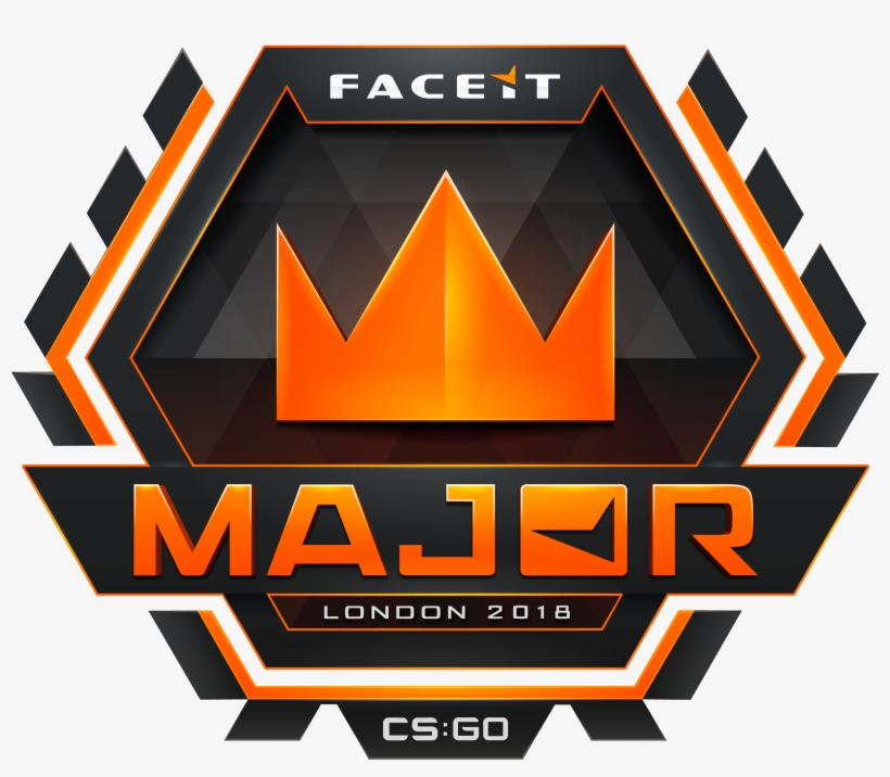 Faceit Brings The U - Faceit Major 2018 Logo, transparent png #803804