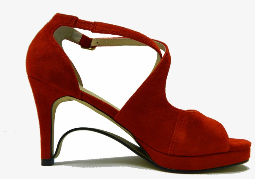 Ultra-comfort Suede High Heels With Stabilization - High-heeled Shoe, transparent png #804125