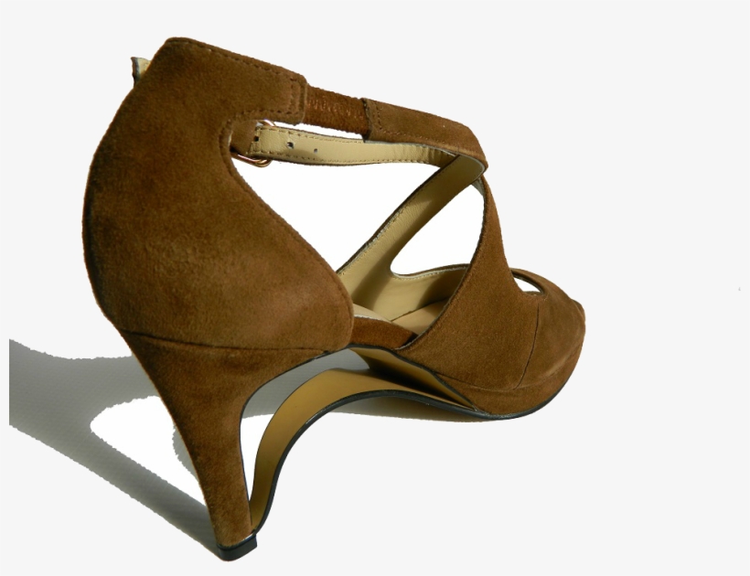 Ultra-comfort Suede High Heels With Stabilization - High-heeled Shoe, transparent png #804341