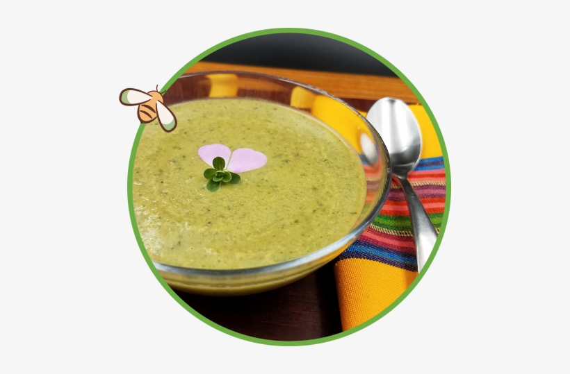 Cilantro Cream - Pea Soup, transparent png #804395