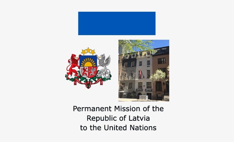Mission Of Latvia To The Un - Latvia Coat Of Arms, transparent png #805520