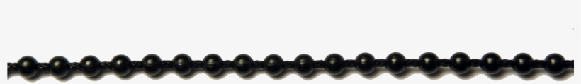 Black Bead Chain - Bead, transparent png #805616