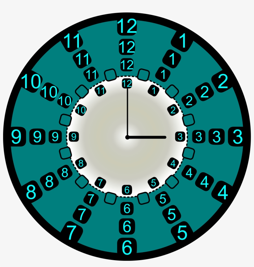 Clock Clip Art Download - Art Puzzle 4139 - Bozkurt: Flamenco Puzzle Clock -, transparent png #805663
