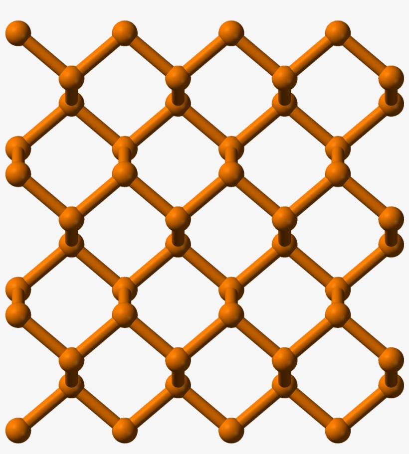 Black Phosphorus Sheet B 3d Balls, transparent png #805816