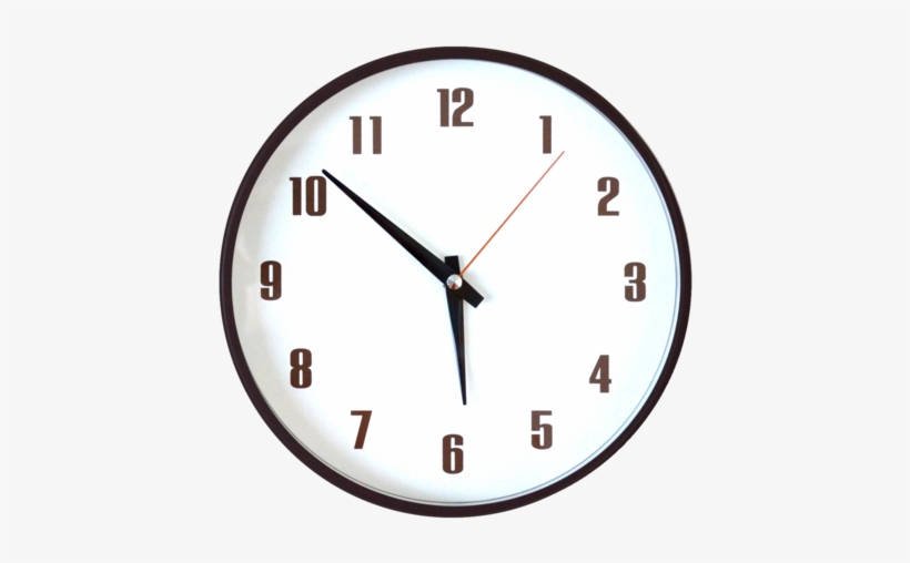 Clock Clipart Midnight - Axondirect Silent Non-ticking Retro Wall Clock, transparent png #806070