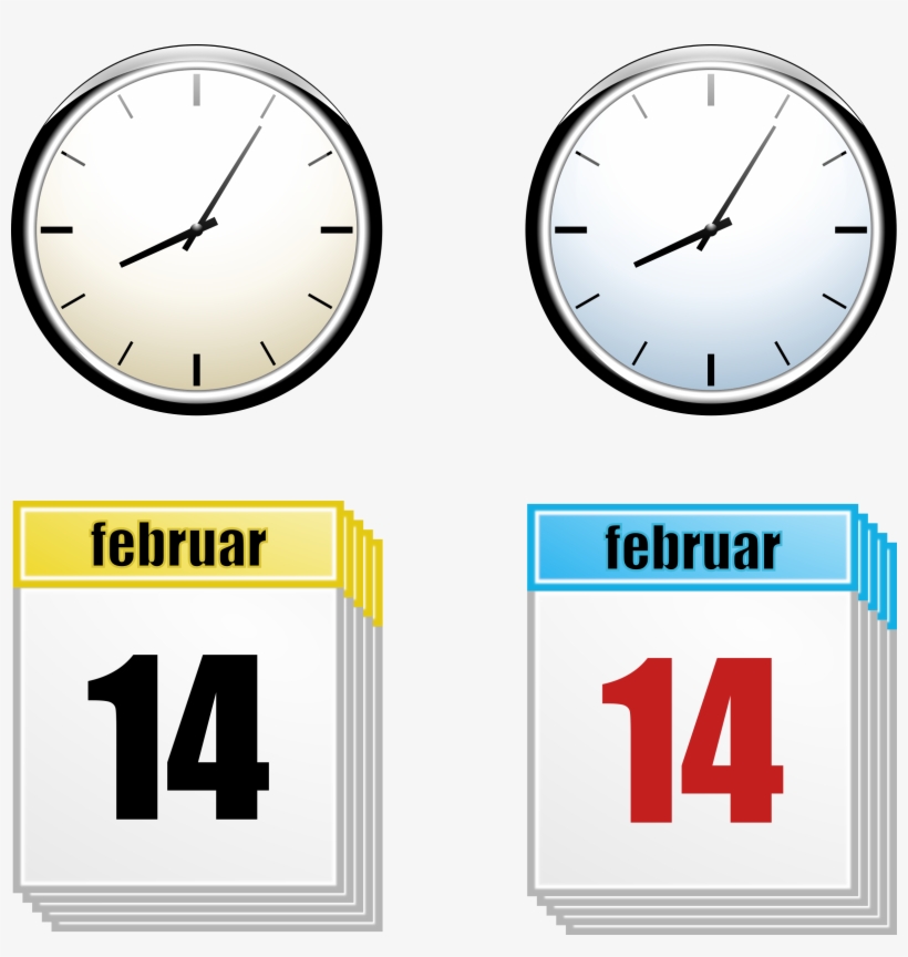 This Free Icons Png Design Of Clock Calendar, transparent png #806188