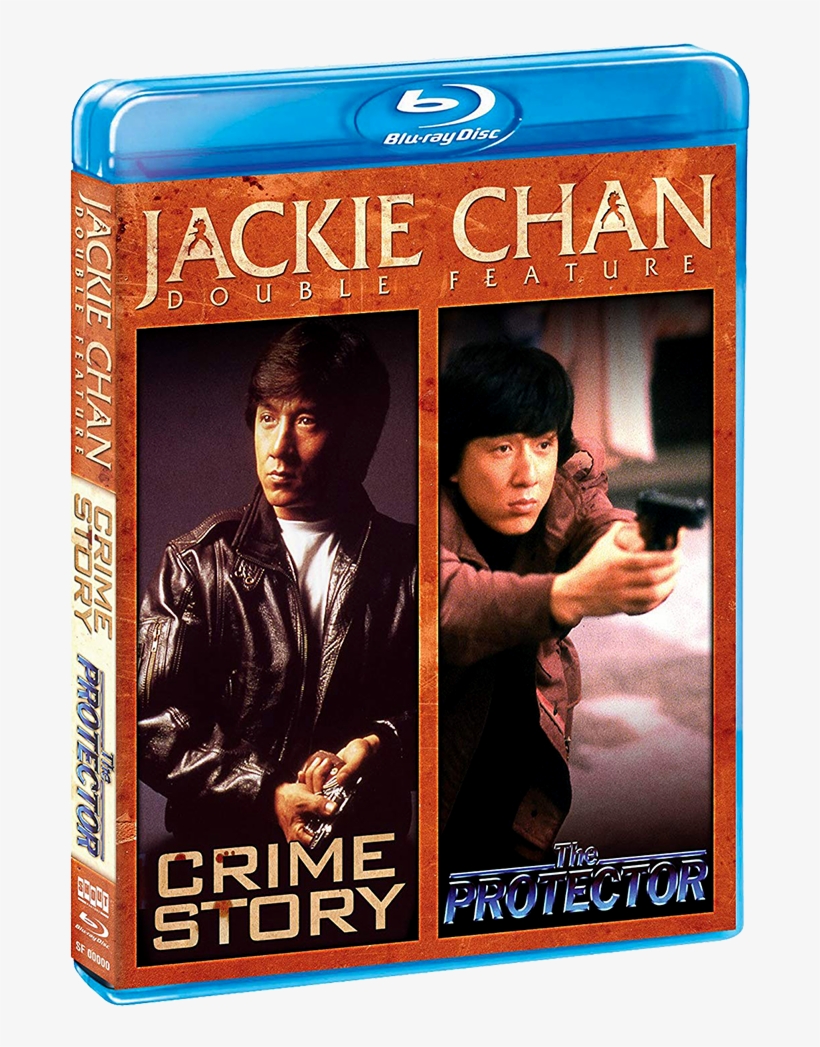 "jackie Chan Double Feature" Blu-ray Cover - Jackie Chan Double Feature: Crime Story/the Protector, transparent png #806427