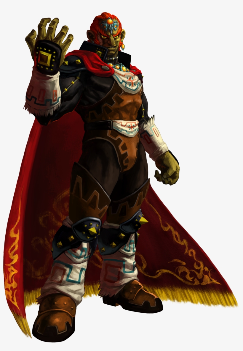 Ganondorf - Ganondorf Ocarina Of Time, transparent png #806502