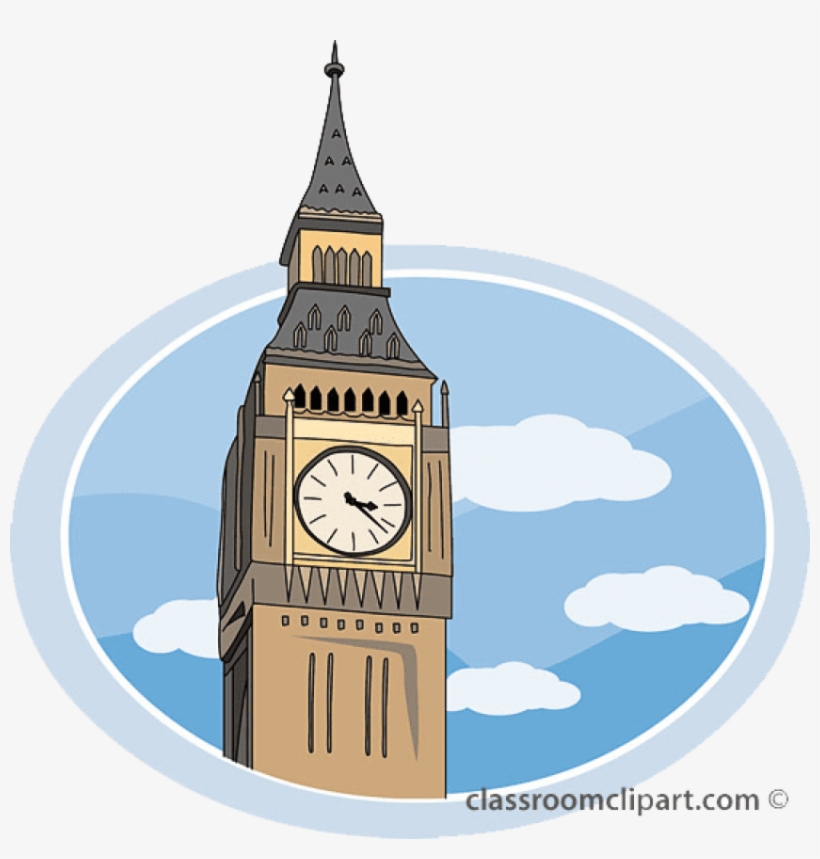 London Clock Tower Png Image - London Big Ben Clipart, transparent png #806504