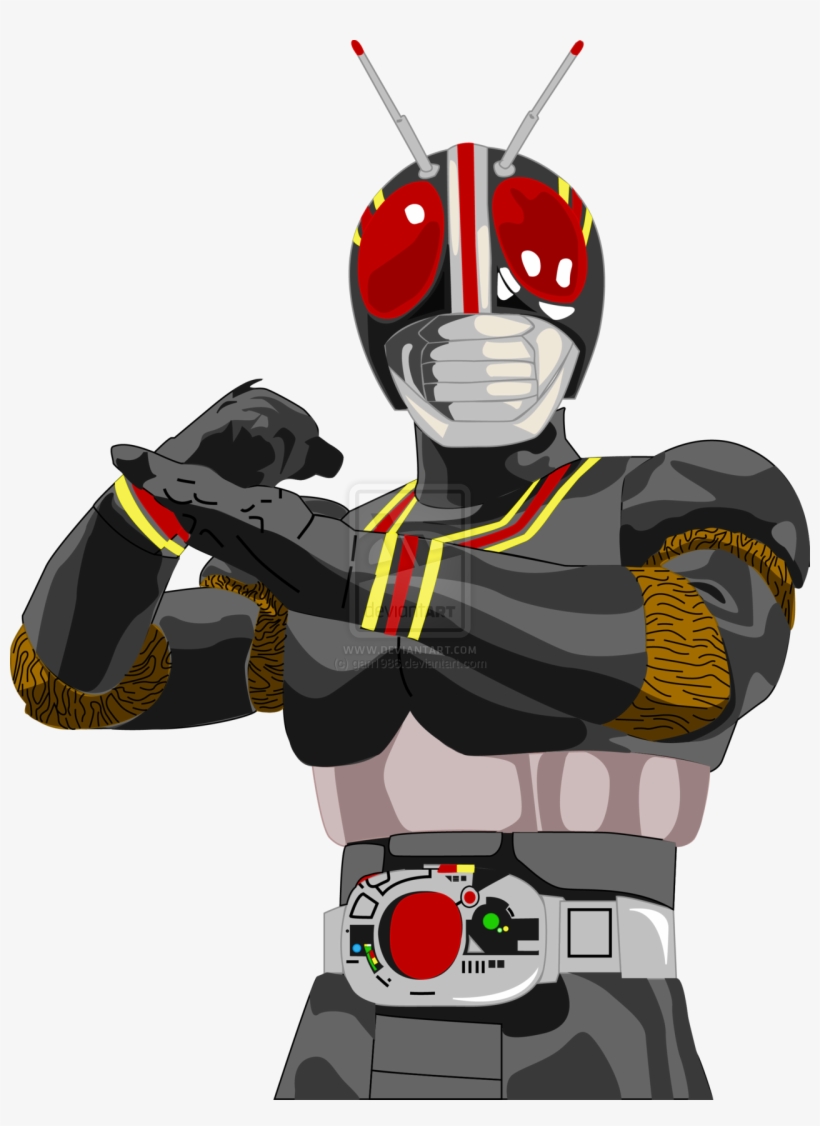Kamen Rider Black Vector 3 By Gan1986-d60hsm5 Kamen - Kamen Rider Black Vector, transparent png #806648