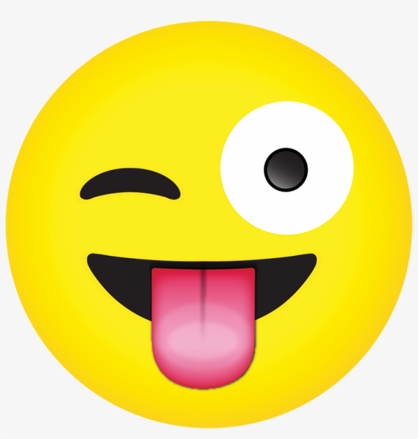 Crazy Face Emoji Microbead Pillow - Emojis De Caras Locas, transparent png #806710