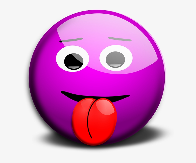 Smiley, Smiling, Smile, Face, Tongue, Funny, Cheeky - Funny Dp For Instagram, transparent png #807441