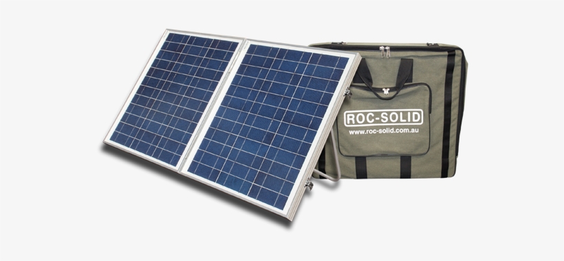 80 Watt & 120 Watt Folding Solar Panel, transparent png #807622