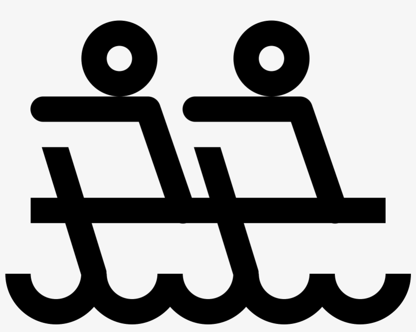 Row Boat Icon - Sign, transparent png #807887