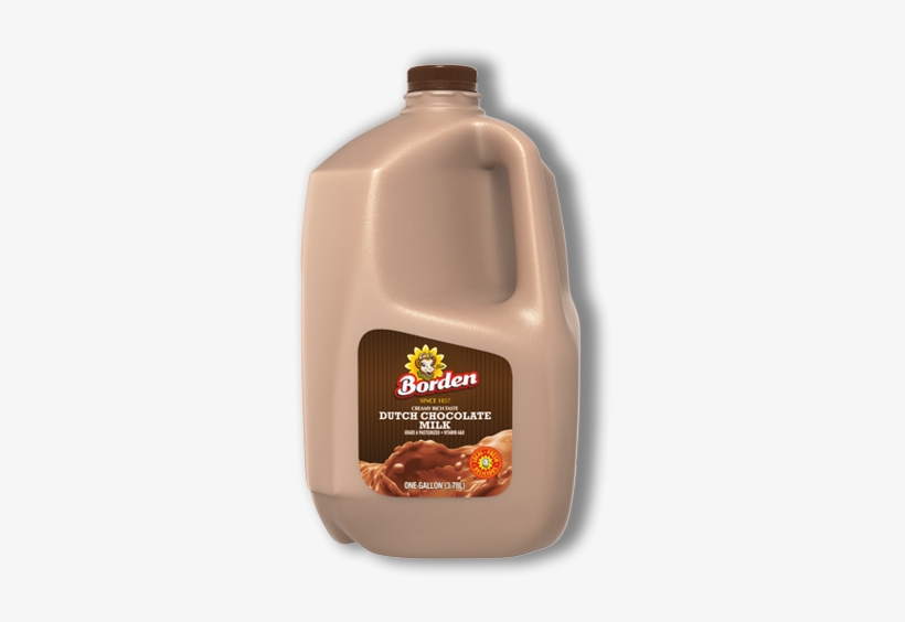 Dutch Chocolate Milk - Borden Milk, Lowfat, Dutch Chocolate, 1% Milkfat -, transparent png #808099