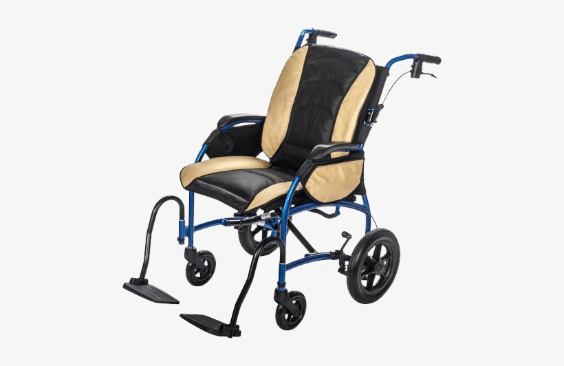 Strongback Premium Lightweight Portable Wheelchair - Wheel, transparent png #808253