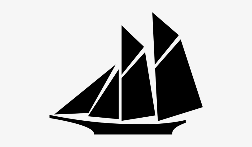 Sailing Boat Clipart Layar - Sailing Trucker Hat, Adult Unisex, White And Navy,, transparent png #808274