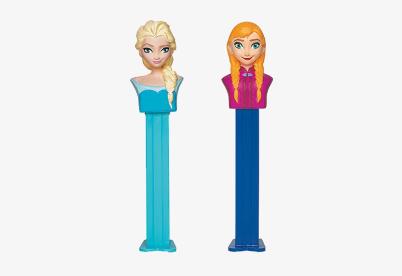 Pez Disney Frozen Candy Dispenser Twin Pack Gift Set - Pez Frozen, transparent png #808275
