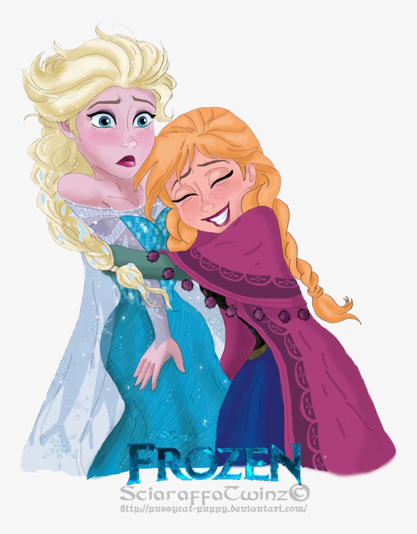 Anna And Elsa - Anna And Elsa 2d, transparent png #808402