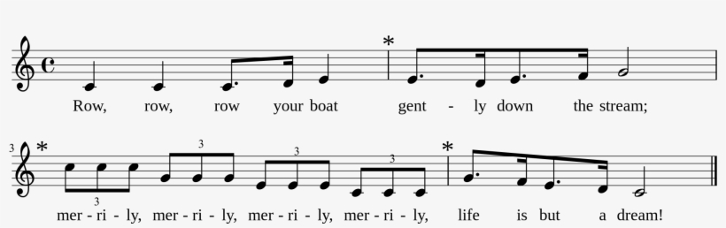 Open - Not Lagu Row Row Your Boat, transparent png #808548