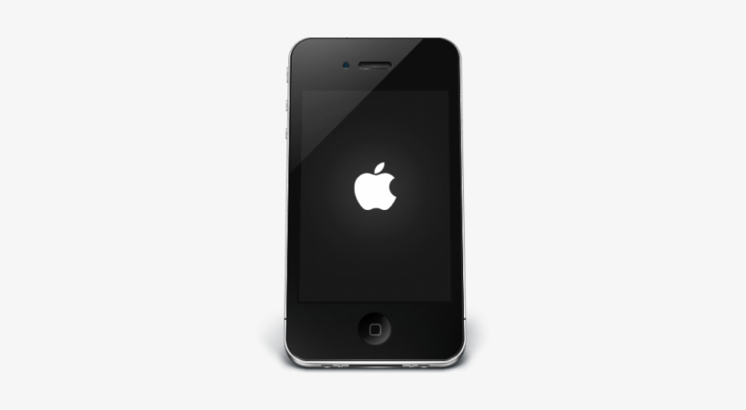 Black Apple Iphone Free Download Png Images - Apple Iphone Icon, transparent png #808591