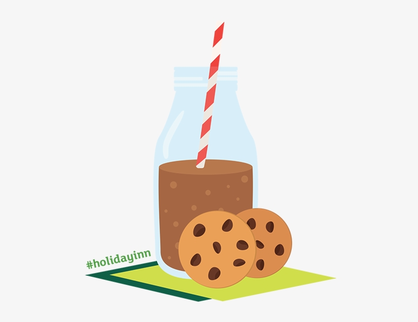 Milk And Cookies Graphic, transparent png #808616