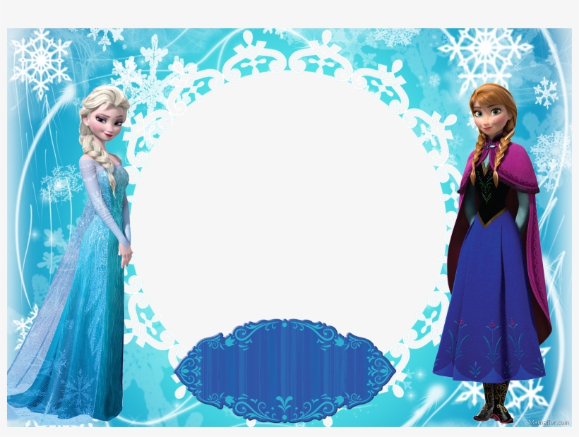 Frozen Elsa Png - Marcos Para Fotos Frozen, transparent png #808640