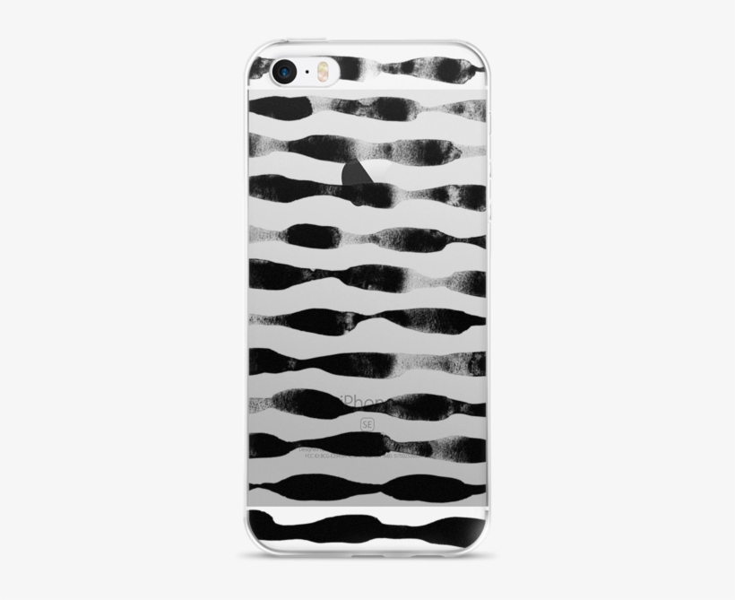 Waves In Black Iphone Case - Iphone, transparent png #808687