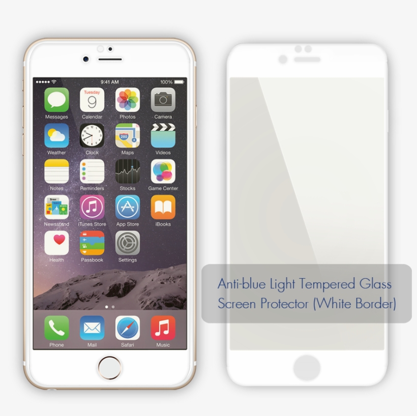 Anti-blue Light Tempered Glass Screen Protector - Pro-tec Protection Screen Protector And Cleaning Wipe, transparent png #808733